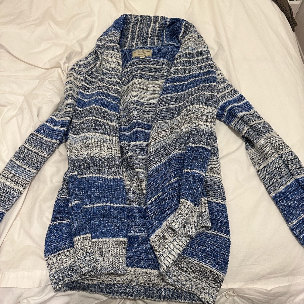 Lucky Brand blue cardigan